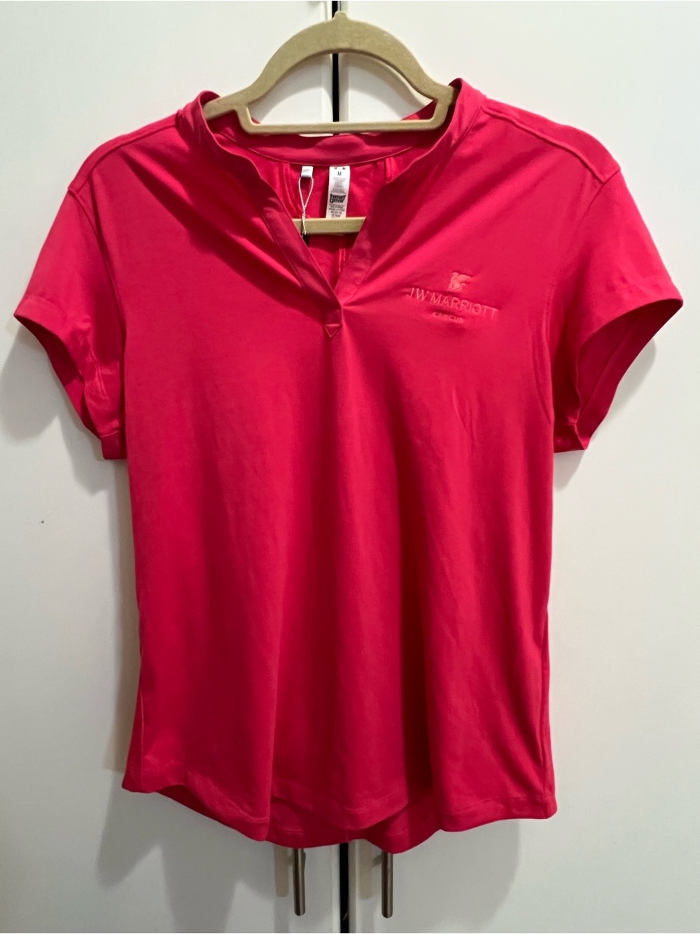 Under Armour Women's Bright Pink Short-Sleeve Polo